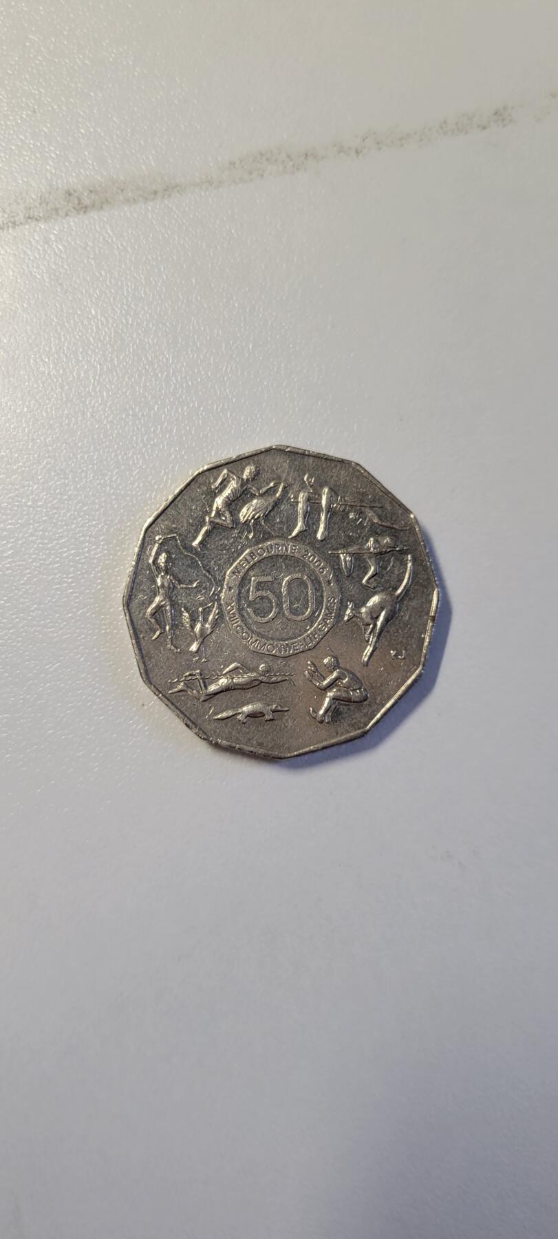 2025第二十四期 2005年澳大利亚50分纪念币--英联邦运动会