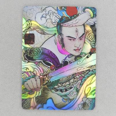 龙虎卡牌第五十六场 小浣熊 趣卡社五虎 百里亲签 万享盲盒（无佣金，满120包邮，周六晚上结拍，欢迎送拍） - 彩闪卡 启读 李广-二郎神