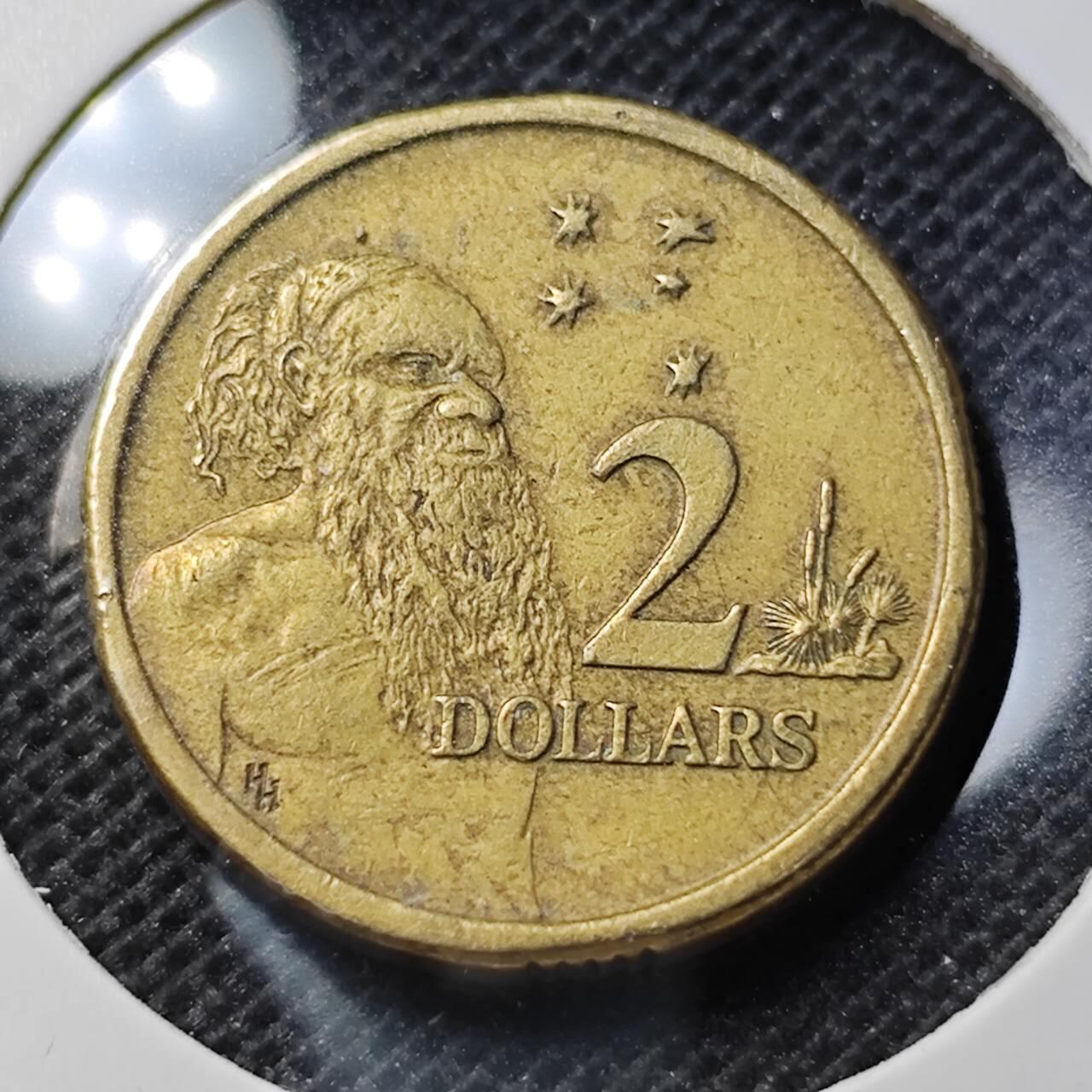 KK钱币收藏小铺 第349场 2月预留时间 周末发货  澳大利亚2元