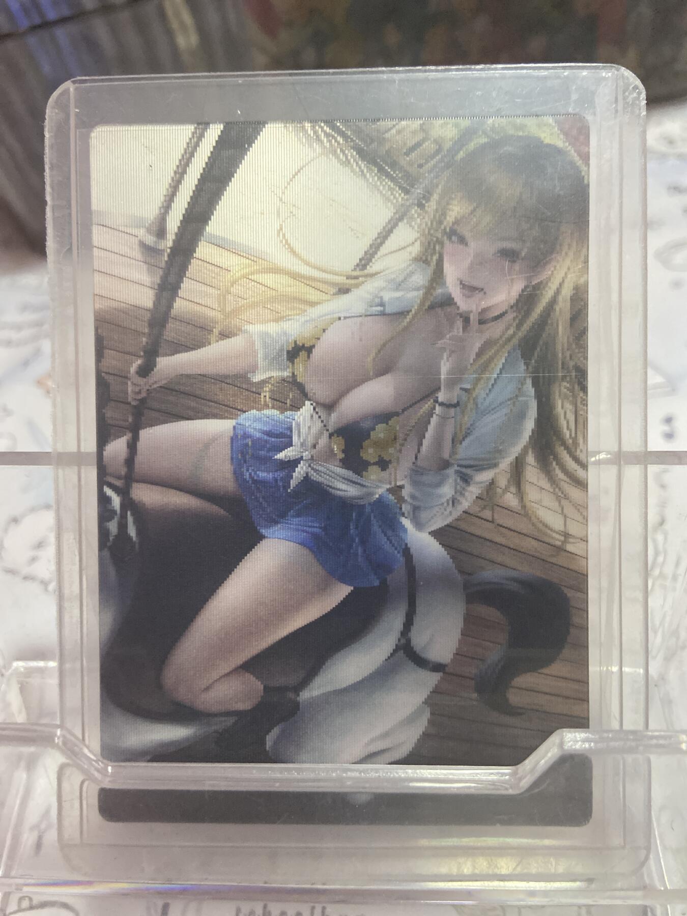 阳大大卡牌拍卖第73期（持续收拍品，周五晚上九点截拍，进群福利早知道） 卡通动漫女神 更衣人偶坠入爱河 喜多川海梦 光栅卡 带卡夹