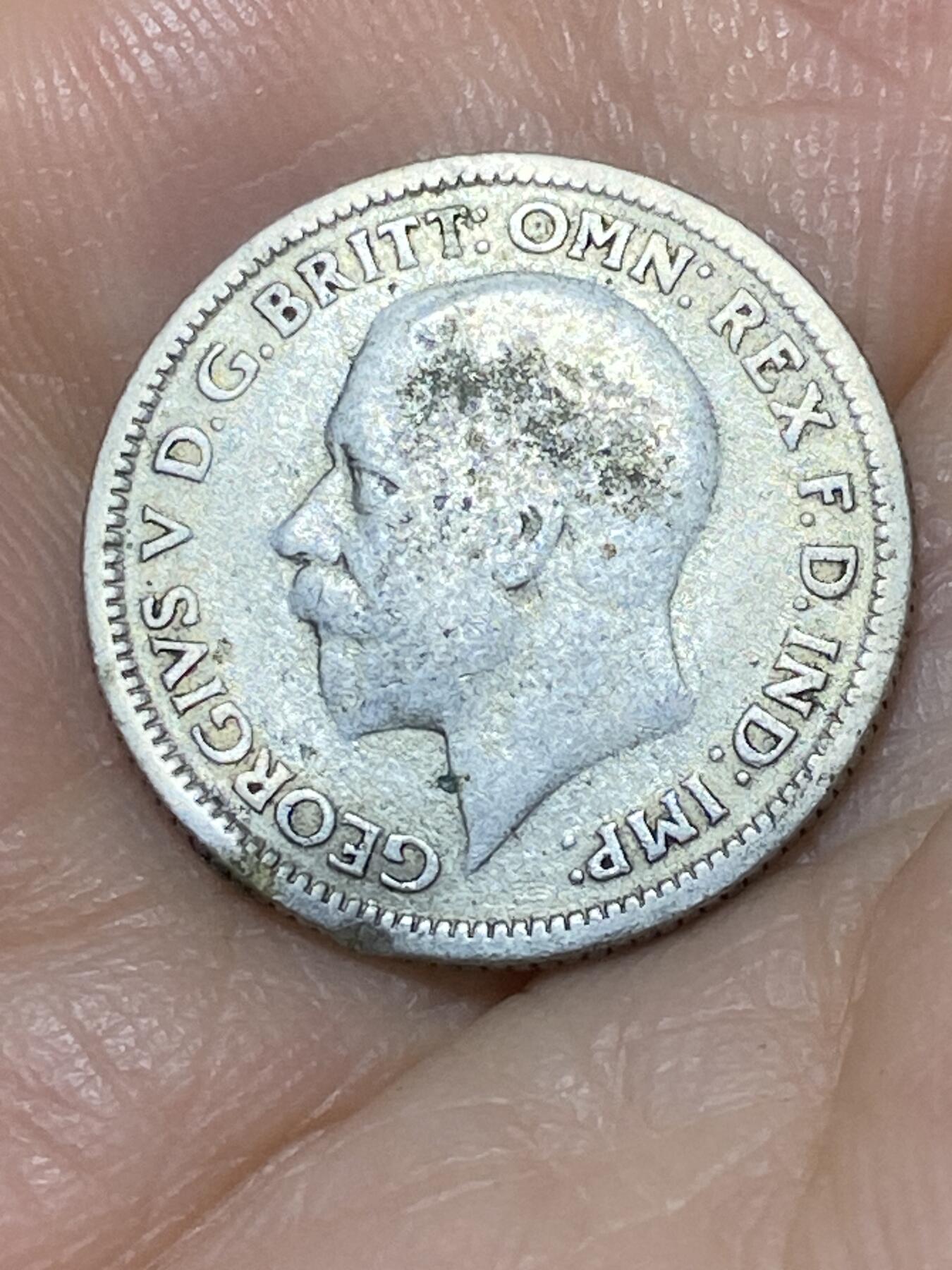 2025年第九十七场(总第一百二十三场）外国好品散币(免佣金) 英国🇬🇧1929年6便士银币(乔治五世第五版，500银)
