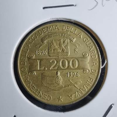 沼泽如烟--第851场 - 意大利1996年200里拉