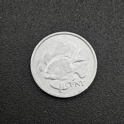 【淘币小摊】实时拍第七百五十三拍  散币场  满百包邮可预留二周 每周一统一发货   - 塞舌尔1977年1分铝币