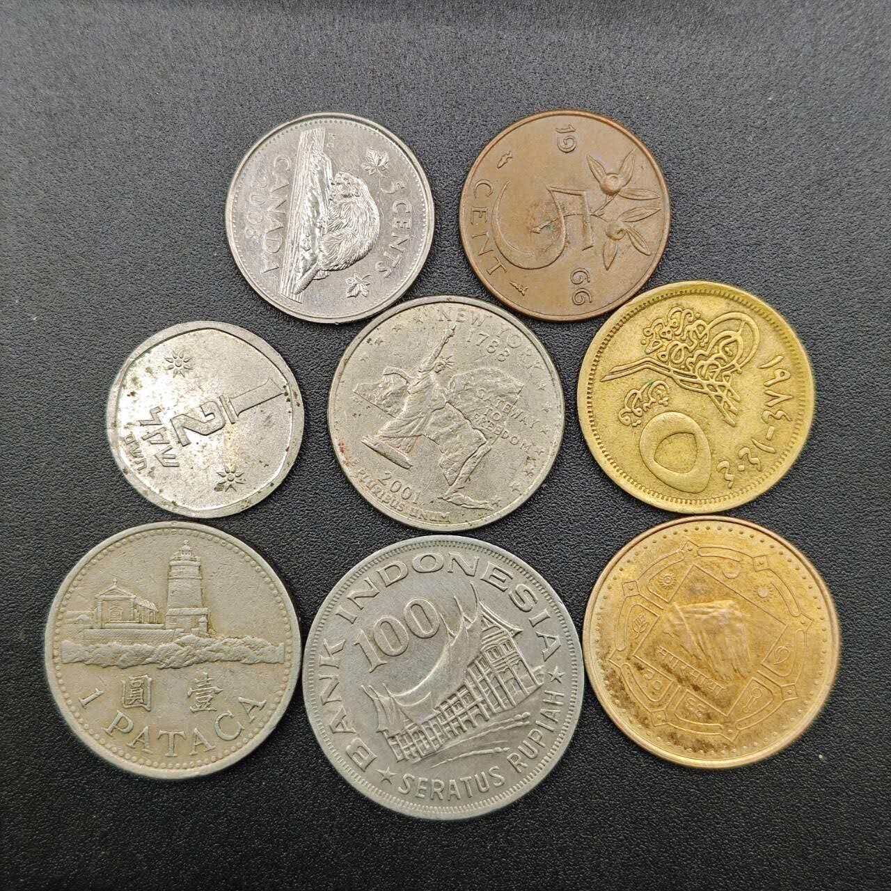 【淘币小摊】实时拍第七百五十四拍  散币批量币场  满百包邮可预留二周 每周一统一发货   散币8枚