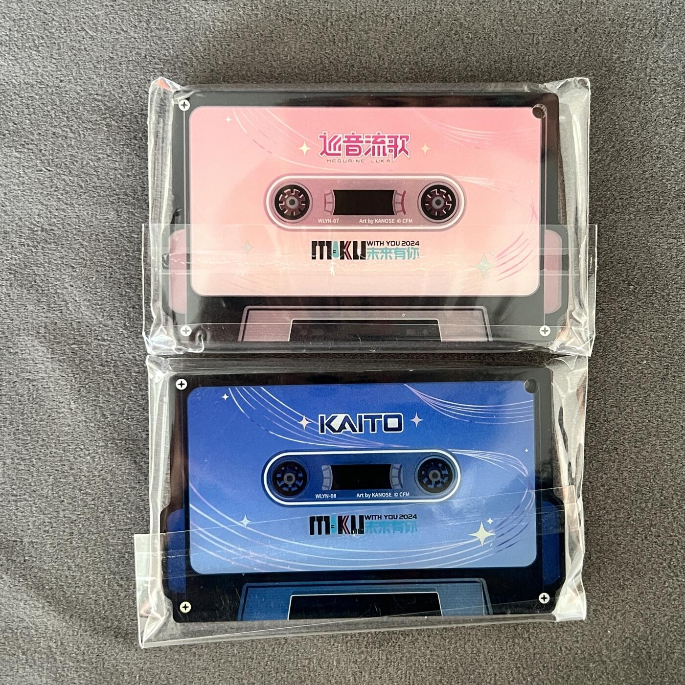 锦色铺子的潮玩拍第二期⚡️ ⚡️⚡️免佣金！！！ 卡游 初音未来 未来有你2024演唱会亚克力挂件 LUKA+KAIT