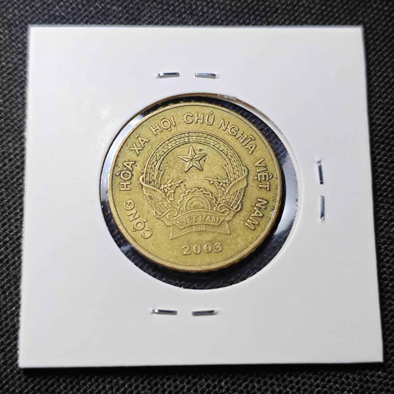 KK钱币收藏小铺 第349场 2月预留时间 周末发货 2003越南5000盾