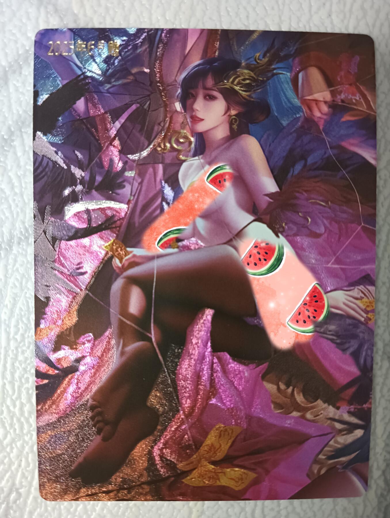花开卡拍第40期（9月28号周日截拍，品控勿拍!!!拍品不寄存，运费5元，自制卡难免瑕疵，可能存在轻微撞角爆边等出厂瑕疵，品控介意勿拍！） 卡玩帕克  2025年6月满赠 粗闪陈阿娇