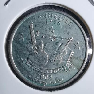 沼泽如烟--第851场 - 美国2002年25分纪念币