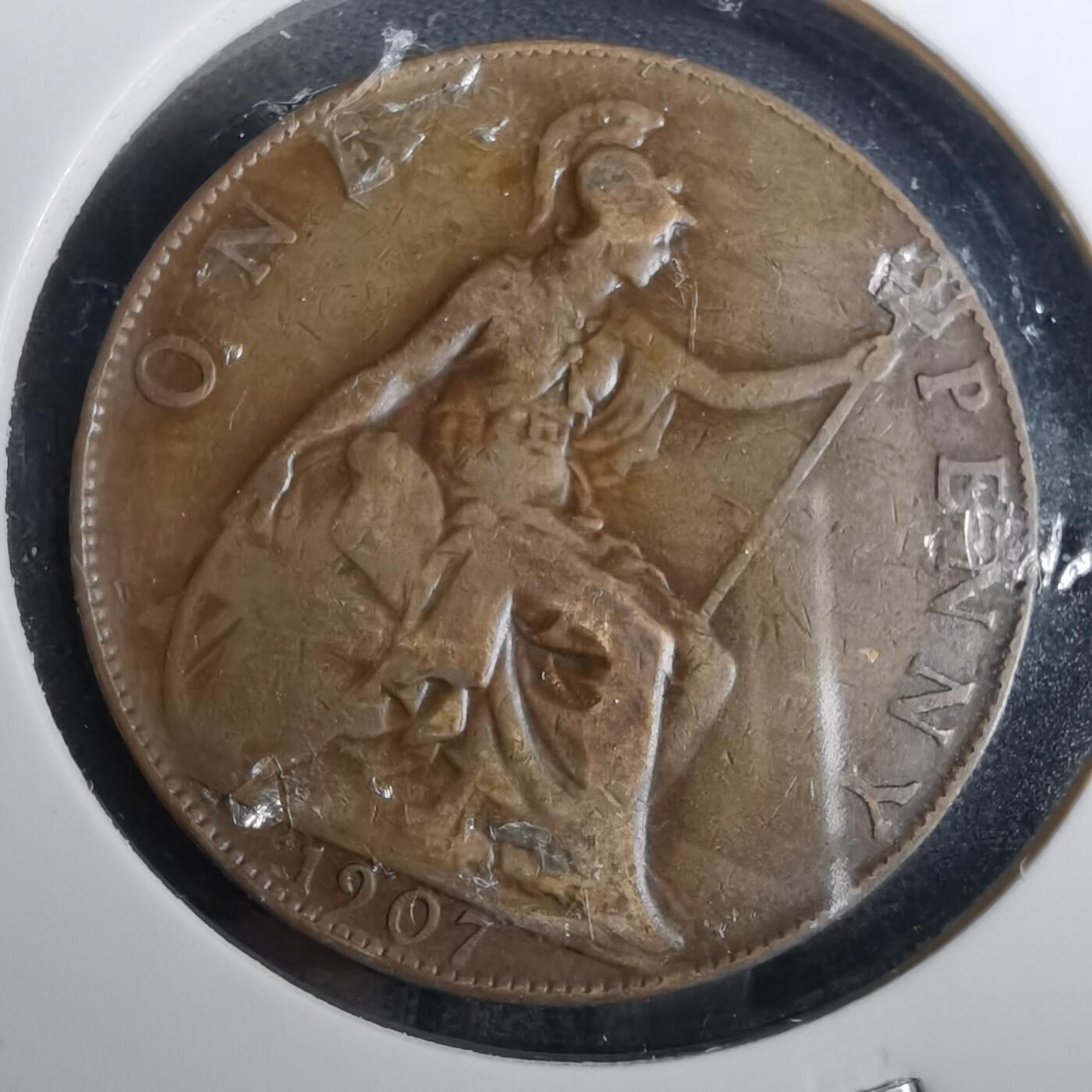 沼泽如烟--第852场 英国1907年1便士