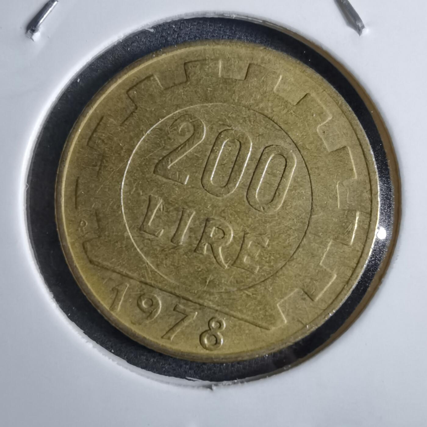 沼泽如烟--第853场 意大利1978年200里拉