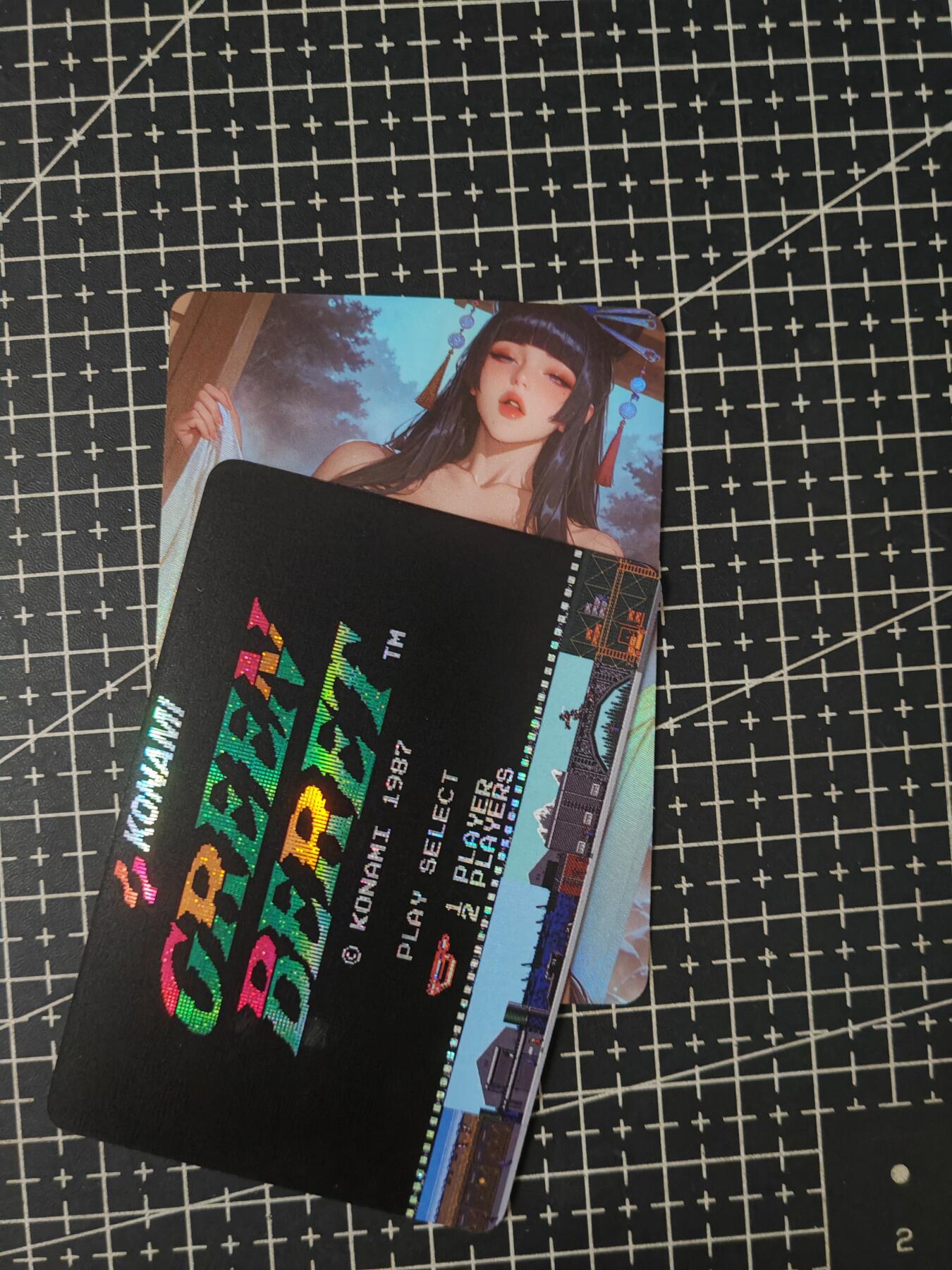 铃鹿第八期（提示一：自制卡难免瑕疵，可能存在撞角爆边等出厂瑕疵，介意慎拍；提示二：参拍请慎重，跑单押金不退的）） 艺术彩闪单卡女天狗