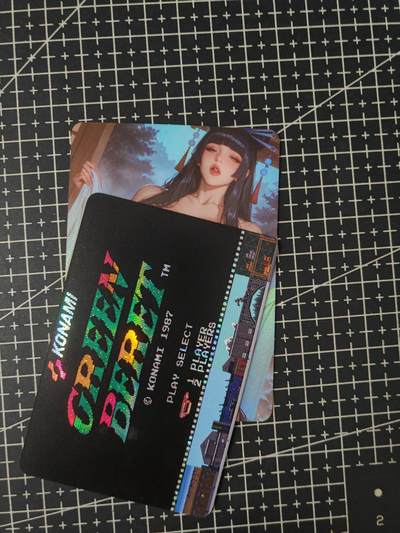 铃鹿第八期（提示一：自制卡难免瑕疵，可能存在撞角爆边等出厂瑕疵，介意慎拍；提示二：参拍请慎重，跑单押金不退的）） - 艺术彩闪单卡女天狗