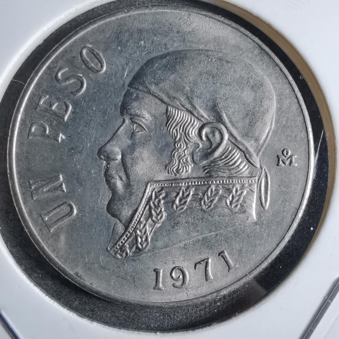 沼泽如烟--第853场 墨西哥1971年1比索