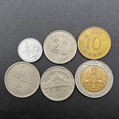 【淘币小摊】实时拍第七百五十四拍  散币批量币场  满百包邮可预留二周 每周一统一发货   - 散币6枚