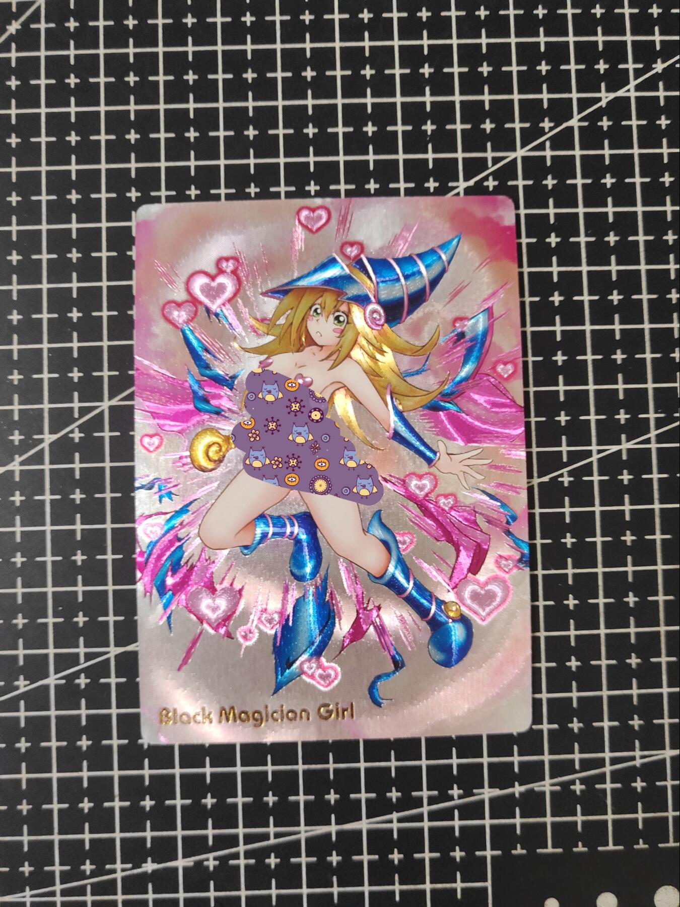 铃鹿第八期（提示一：自制卡难免瑕疵，可能存在撞角爆边等出厂瑕疵，介意慎拍；提示二：参拍请慎重，跑单押金不退的）） 粗闪黑魔导女孩4