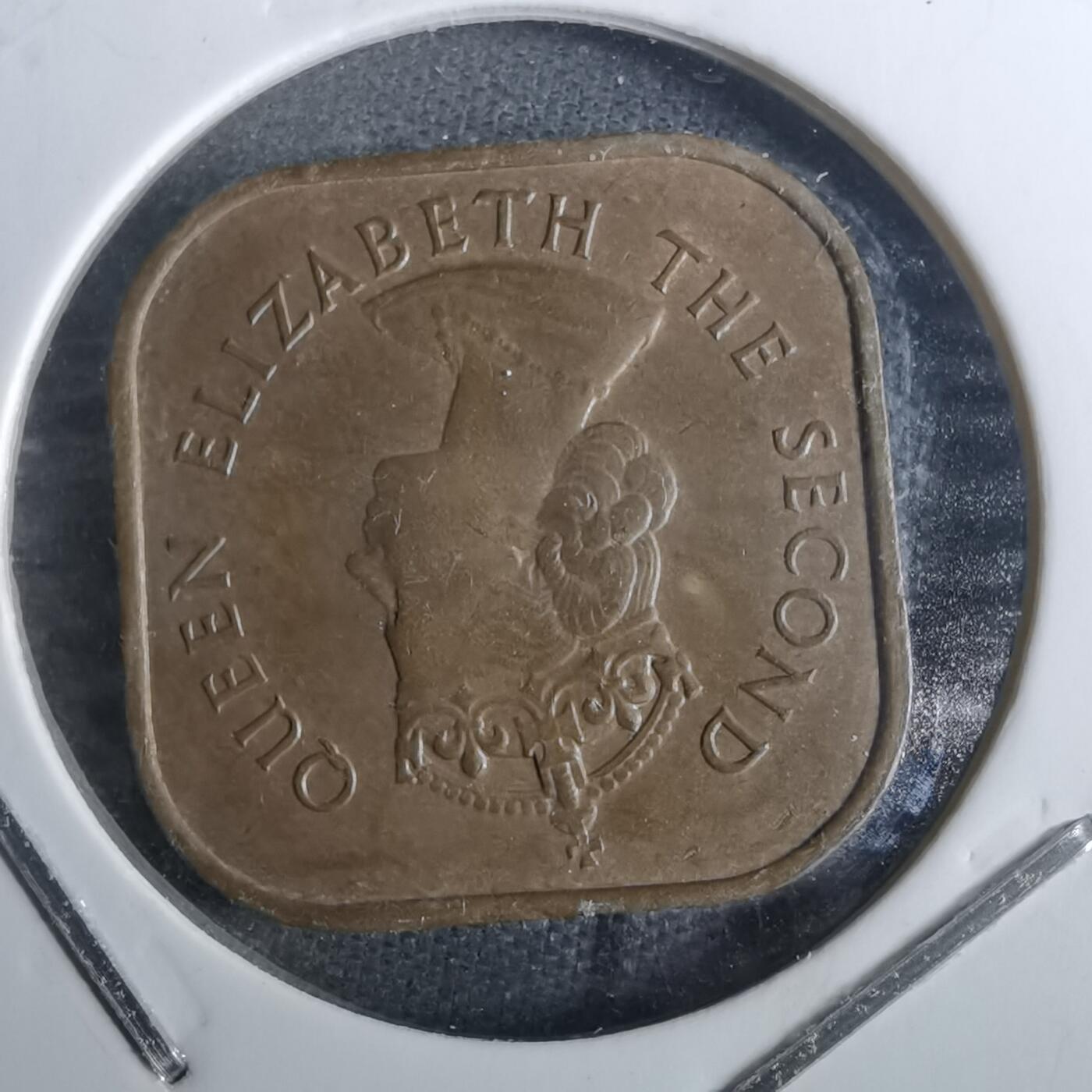 沼泽如烟--第852场 英属马来亚婆罗洲1956年一分