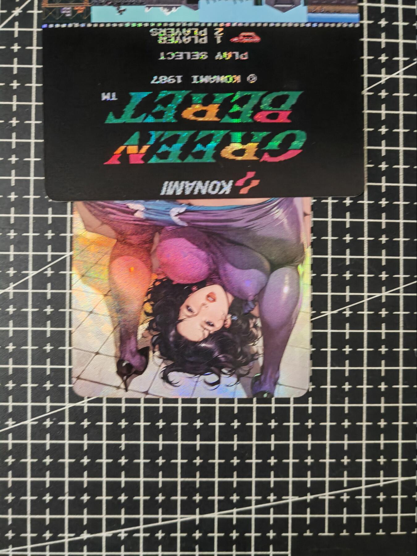 铃鹿第八期（提示一：自制卡难免瑕疵，可能存在撞角爆边等出厂瑕疵，介意慎拍；提示二：参拍请慎重，跑单押金不退的）） 猫眼彩闪艺术特卡
