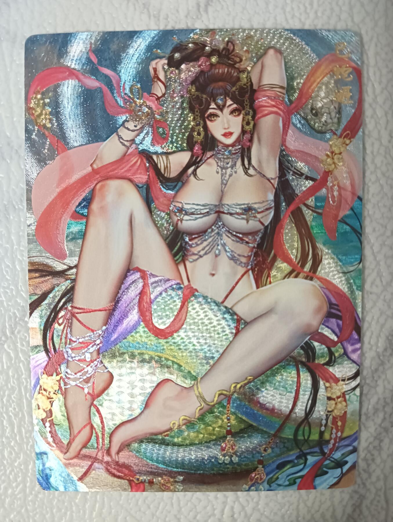 花开卡拍第40期（9月28号周日截拍，品控勿拍!!!拍品不寄存，运费5元，自制卡难免瑕疵，可能存在轻微撞角爆边等出厂瑕疵，品控介意勿拍！） 卡玩帕克生肖 夏蛇