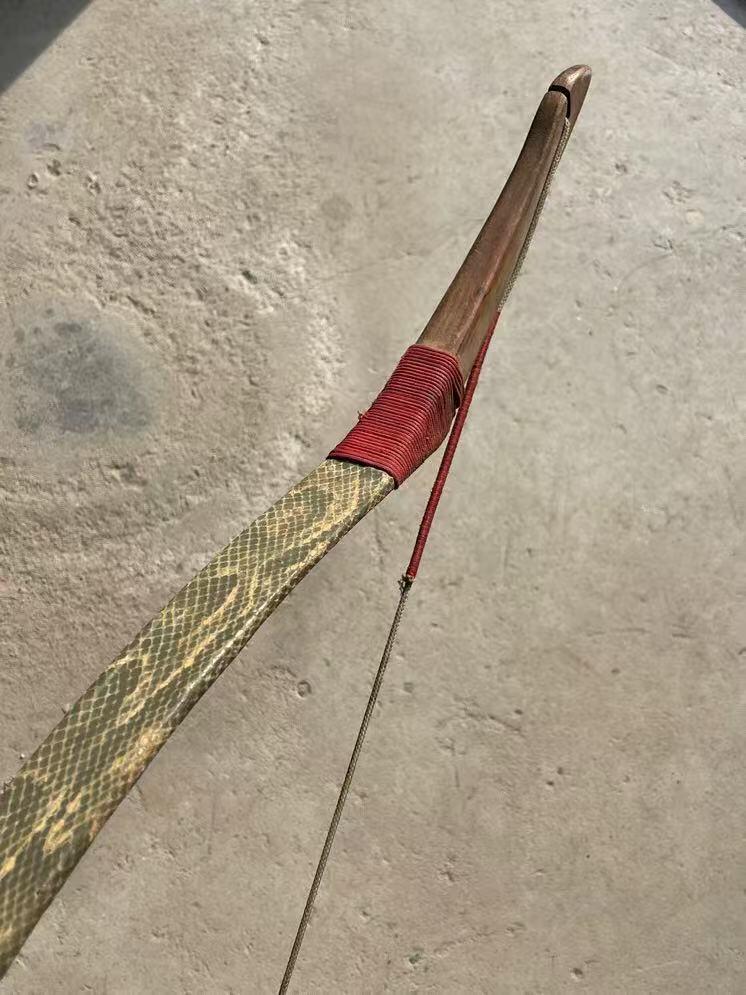 古代狩猎弓箭，长126cm，正常使用！