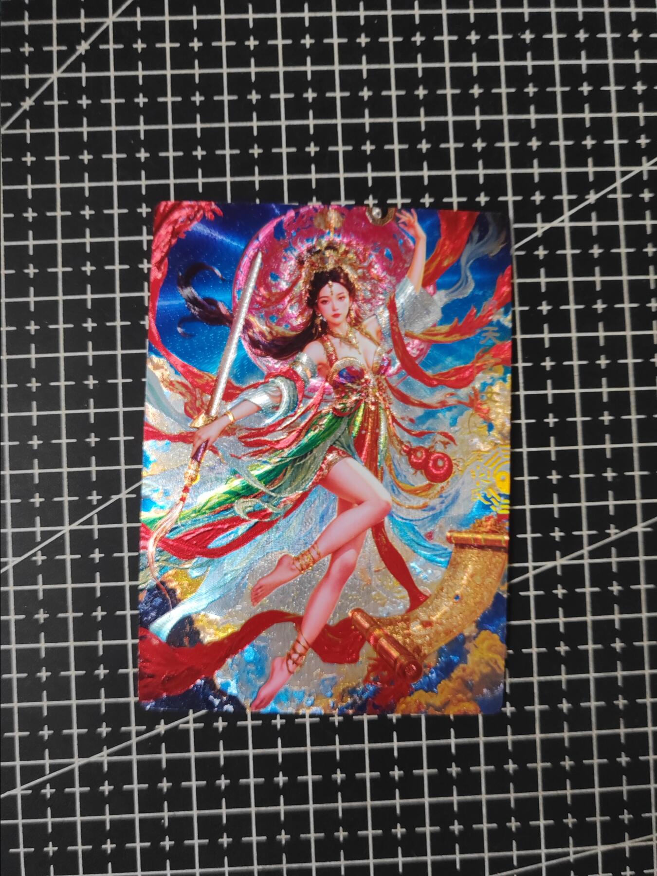 铃鹿第八期（提示一：自制卡难免瑕疵，可能存在撞角爆边等出厂瑕疵，介意慎拍；提示二：参拍请慎重，跑单押金不退的）） 冷烫九天玄女