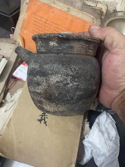 晚清瓦器茶煲 - 晚清瓦器茶煲