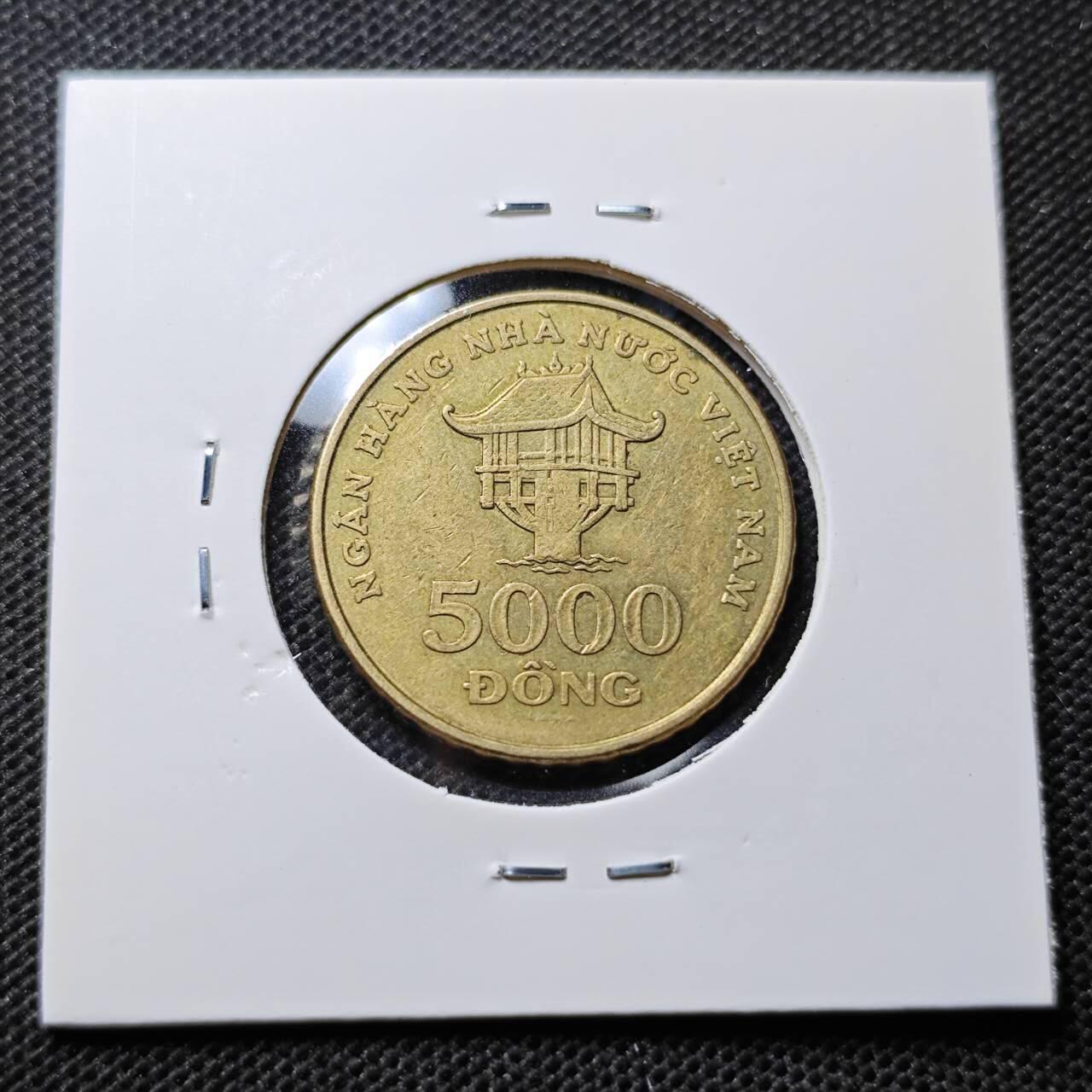KK钱币收藏小铺 第349场 2月预留时间 周末发货 2003越南5000盾