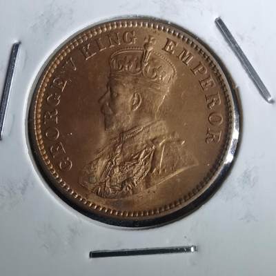 沼泽如烟--第852场 - 英属印度1933年四分之一安娜