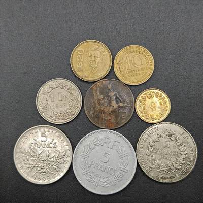 【淘币小摊】实时拍第七百五十四拍  散币批量币场  满百包邮可预留二周 每周一统一发货   - 散币8枚