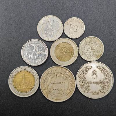【淘币小摊】实时拍第七百五十四拍  散币批量币场  满百包邮可预留二周 每周一统一发货   - 散币8枚