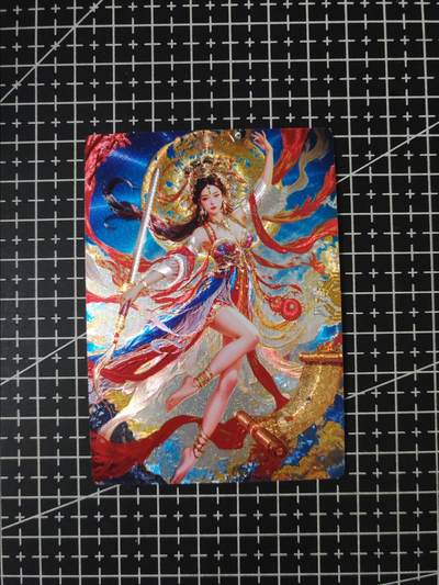 铃鹿第八期（提示一：自制卡难免瑕疵，可能存在撞角爆边等出厂瑕疵，介意慎拍；提示二：参拍请慎重，跑单押金不退的）） - 粗闪九天玄女