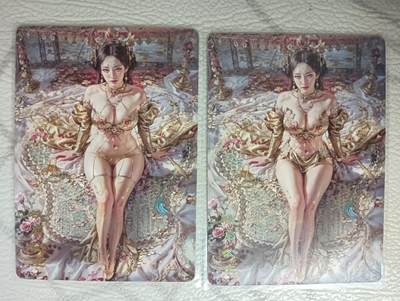 花开卡拍第40期（9月28号周日截拍，品控勿拍!!!拍品不寄存，运费5元，自制卡难免瑕疵，可能存在轻微撞角爆边等出厂瑕疵，品控介意勿拍！） - 燎原刷子妖姬传 铁扇公主双服饰 普卡
