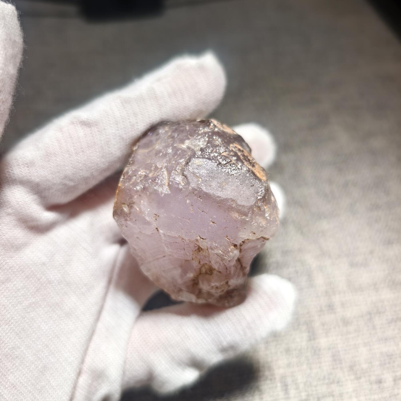 回流第四期铜杂钱币玉器 紫晶原石