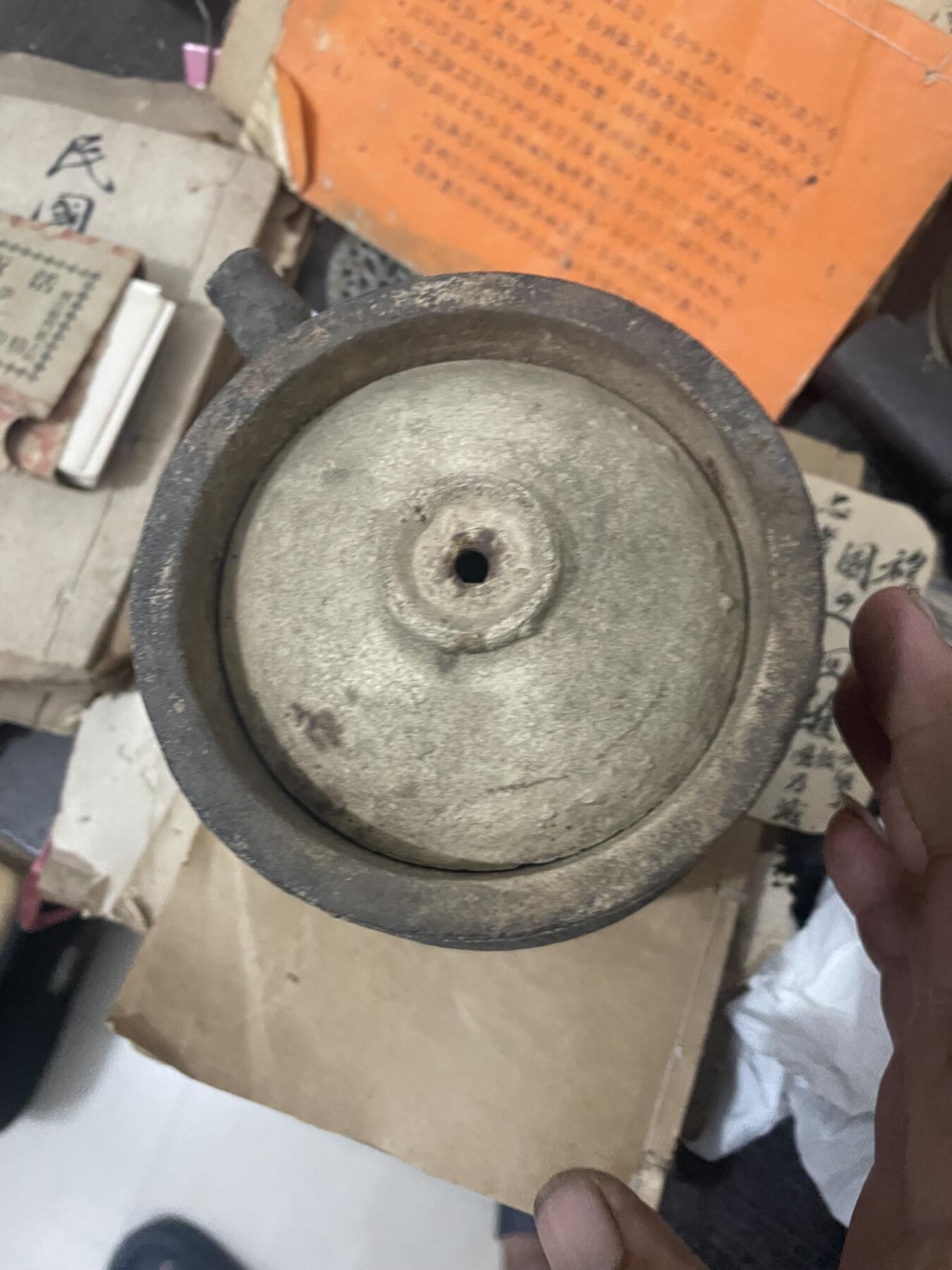晚清瓦器茶煲