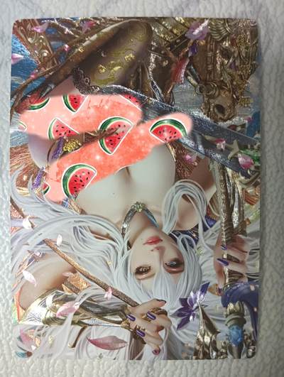 花开卡拍第40期（9月28号周日截拍，品控勿拍!!!拍品不寄存，运费5元，自制卡难免瑕疵，可能存在轻微撞角爆边等出厂瑕疵，品控介意勿拍！） - 卡玩帕克 三国姬 邓艾 粗闪