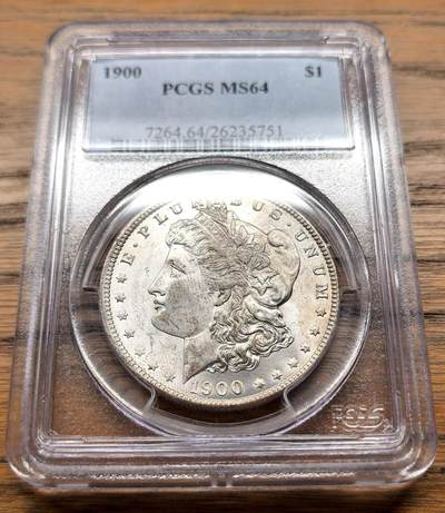 凡希社世界钱币微拍月度大拍（2025/09） - 1900美国摩根壹元PCGS-MS64