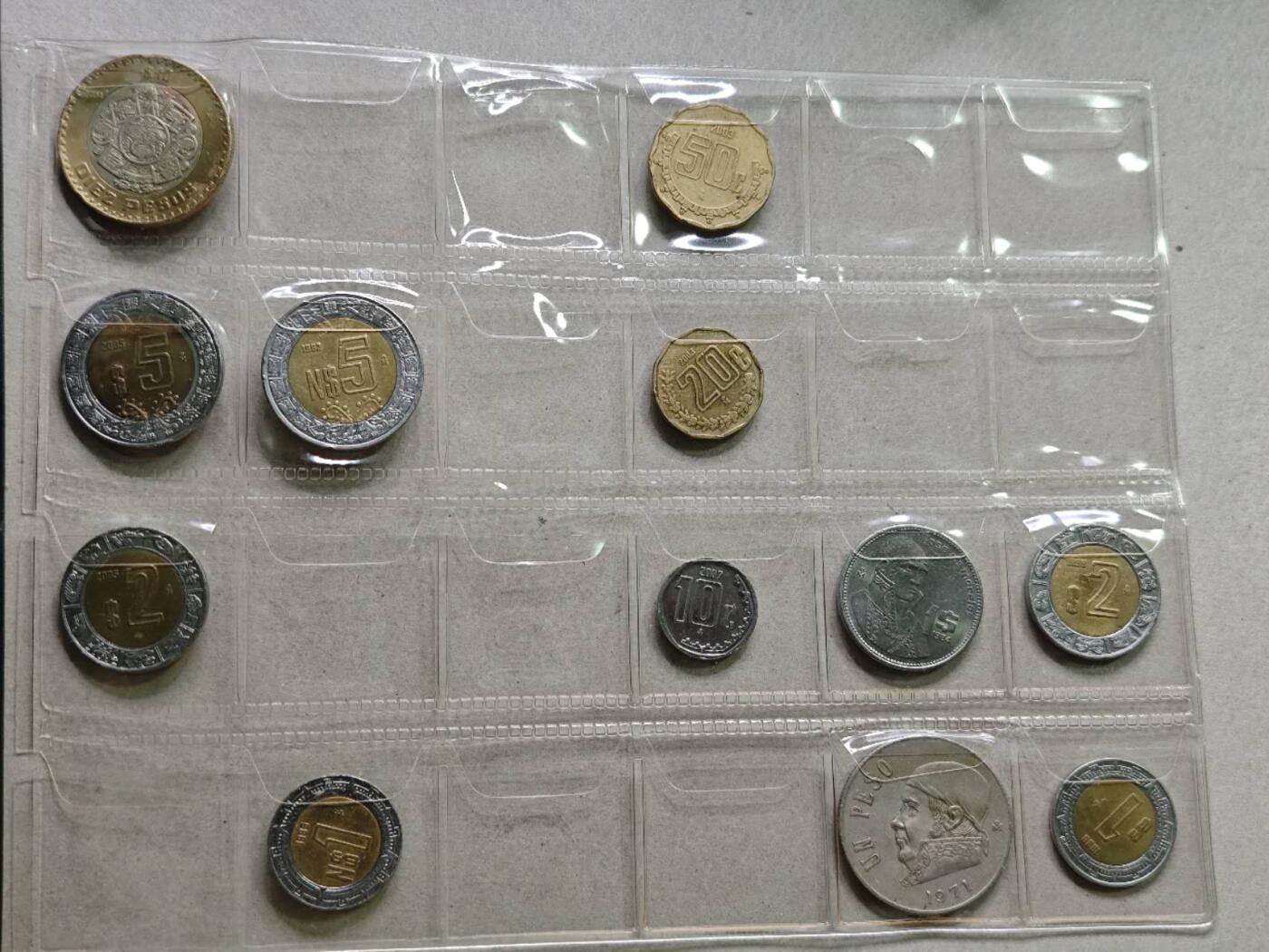 【淘币小摊】实时拍第七百五十四拍  散币批量币场  满百包邮可预留二周 每周一统一发货   墨西哥12枚
