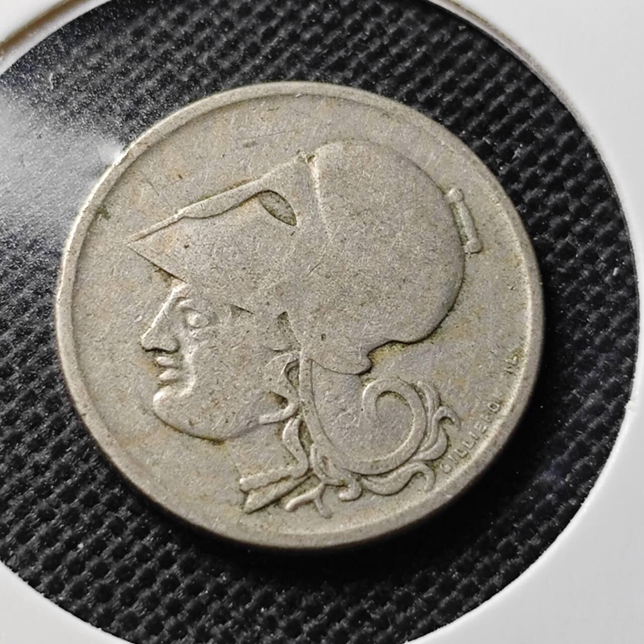 KK钱币收藏小铺 第349场 2月预留时间 周末发货  1926希腊50雷普塔