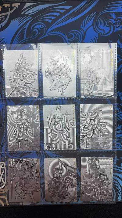 寸草不生拍卖会 第九期 （ 持续收拍中） - 张建东水浒一弹 线稿 一套 图片展示不全