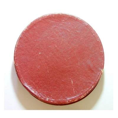 【旋风钱币】10月4日19:00准时开拍 精美欧洲币章 第三帝国货币等 全场包邮！ 【艺术】【原盒】法国艺术大章 拿破仑骑马雕像圣西尔军校高浮雕精制超大铜章 带原盒 80MM 219克