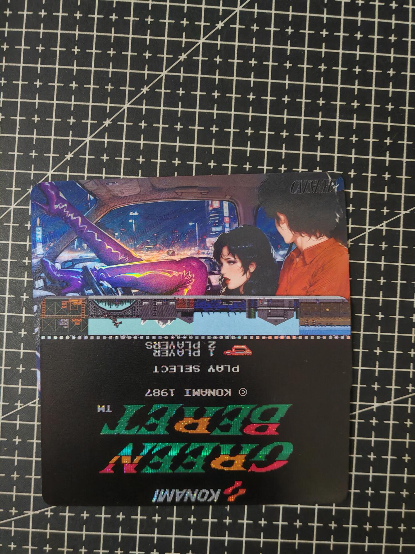 铃鹿第八期（提示一：自制卡难免瑕疵，可能存在撞角爆边等出厂瑕疵，介意慎拍；提示二：参拍请慎重，跑单押金不退的）） 猫眼彩闪艺术特卡