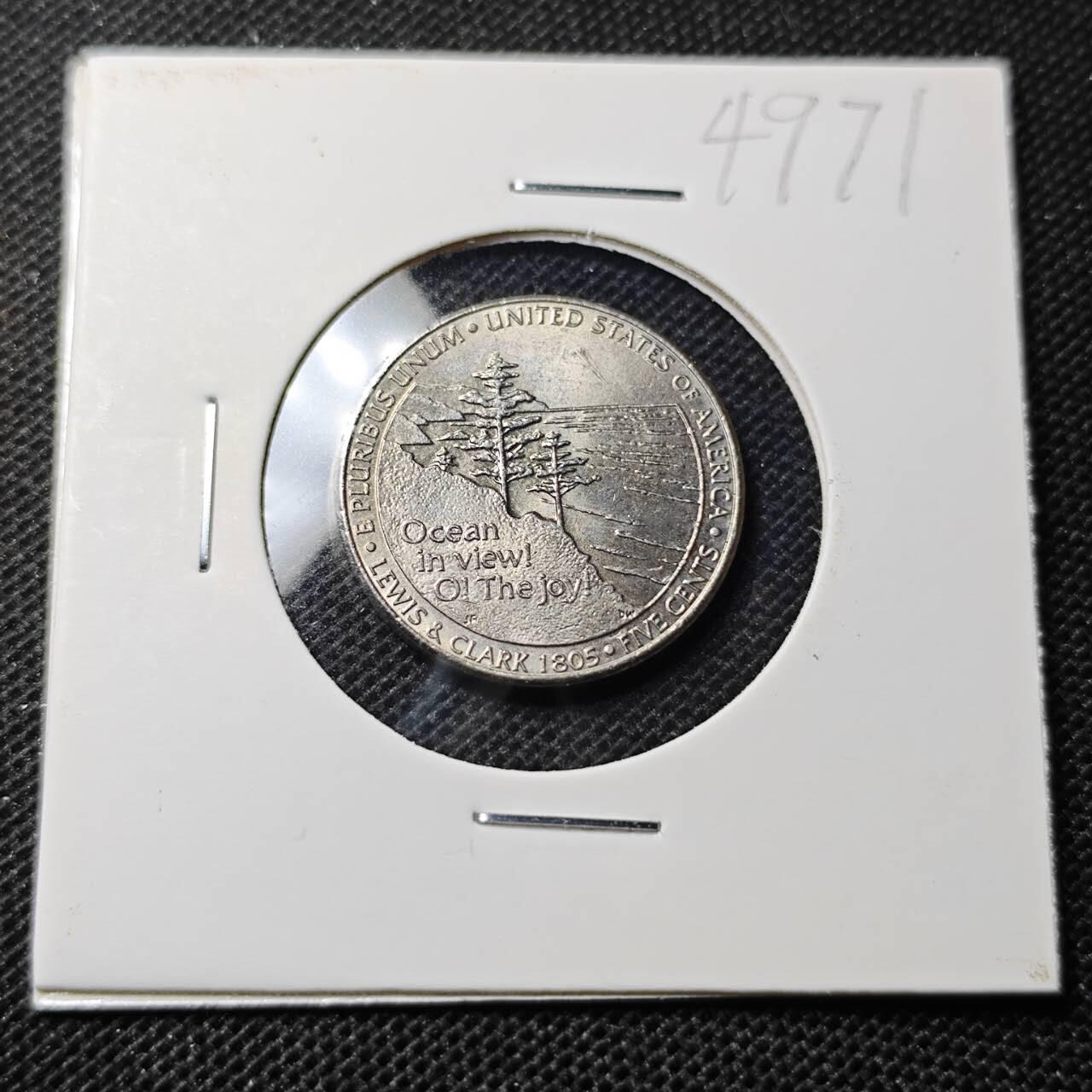 KK钱币收藏小铺 第349场 2月预留时间 周末发货 2003美国5分纪念币