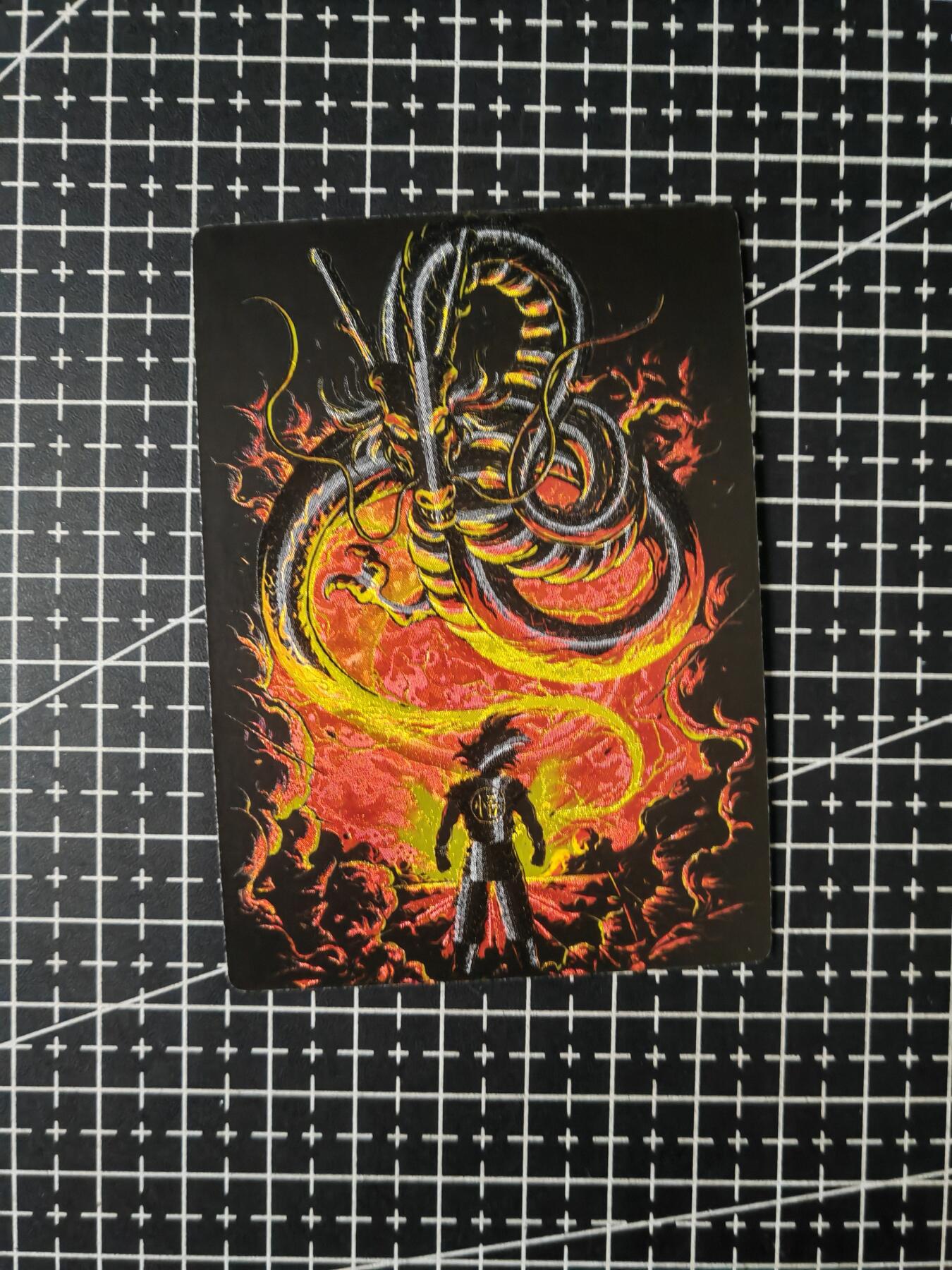 铃鹿第八期（提示一：自制卡难免瑕疵，可能存在撞角爆边等出厂瑕疵，介意慎拍；提示二：参拍请慎重，跑单押金不退的）） 奇点龙珠粗闪单卡