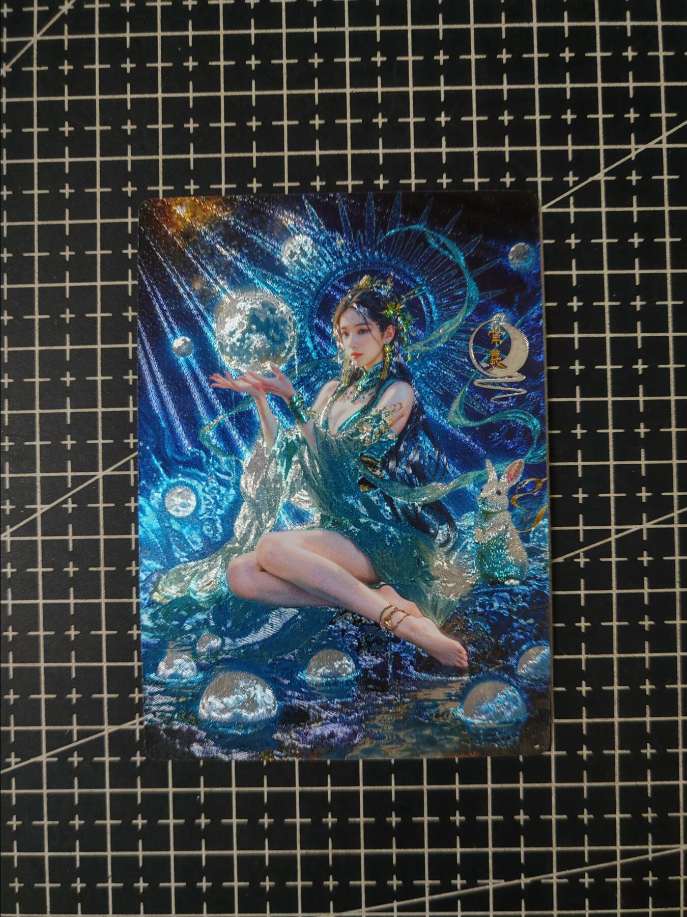 铃鹿第八期（提示一：自制卡难免瑕疵，可能存在撞角爆边等出厂瑕疵，介意慎拍；提示二：参拍请慎重，跑单押金不退的）） 粗闪常曦