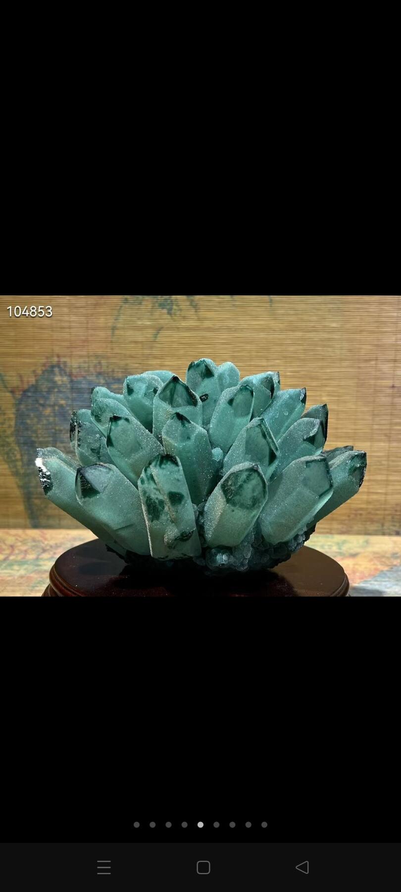 乌拉圭产地绿水晶风水摆件，晶体通透明亮，自然形成，适合，办公室，会所，家居摆设