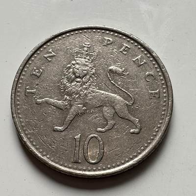 🌹外币初藏🌹🐯2025年第107场  每周二四六晚8️⃣点 接代拍 - 英国1992年10便士