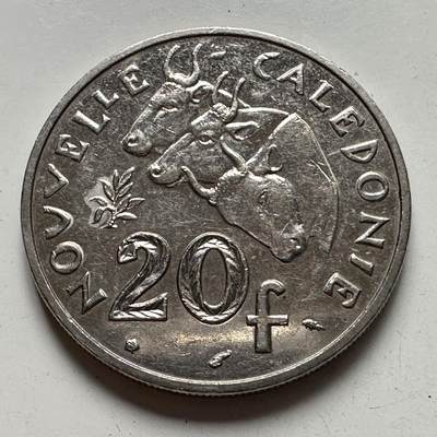🌹外币初藏🌹🐯2025年第107场  每周二四六晚8️⃣点 接代拍 - 新喀里多尼亚1999年20法郎