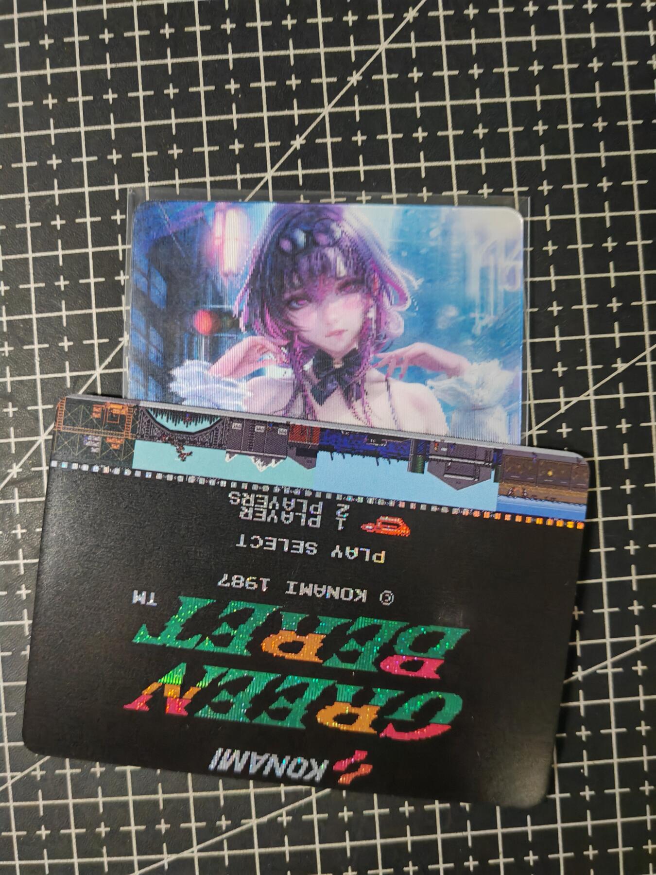 铃鹿第八期（提示一：自制卡难免瑕疵，可能存在撞角爆边等出厂瑕疵，介意慎拍；提示二：参拍请慎重，跑单押金不退的）） 茉莉卡芙卡光栅艺术卡