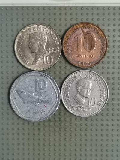 2025年第91场各国散币拍卖（总第91场） - 菲律宾10分4枚