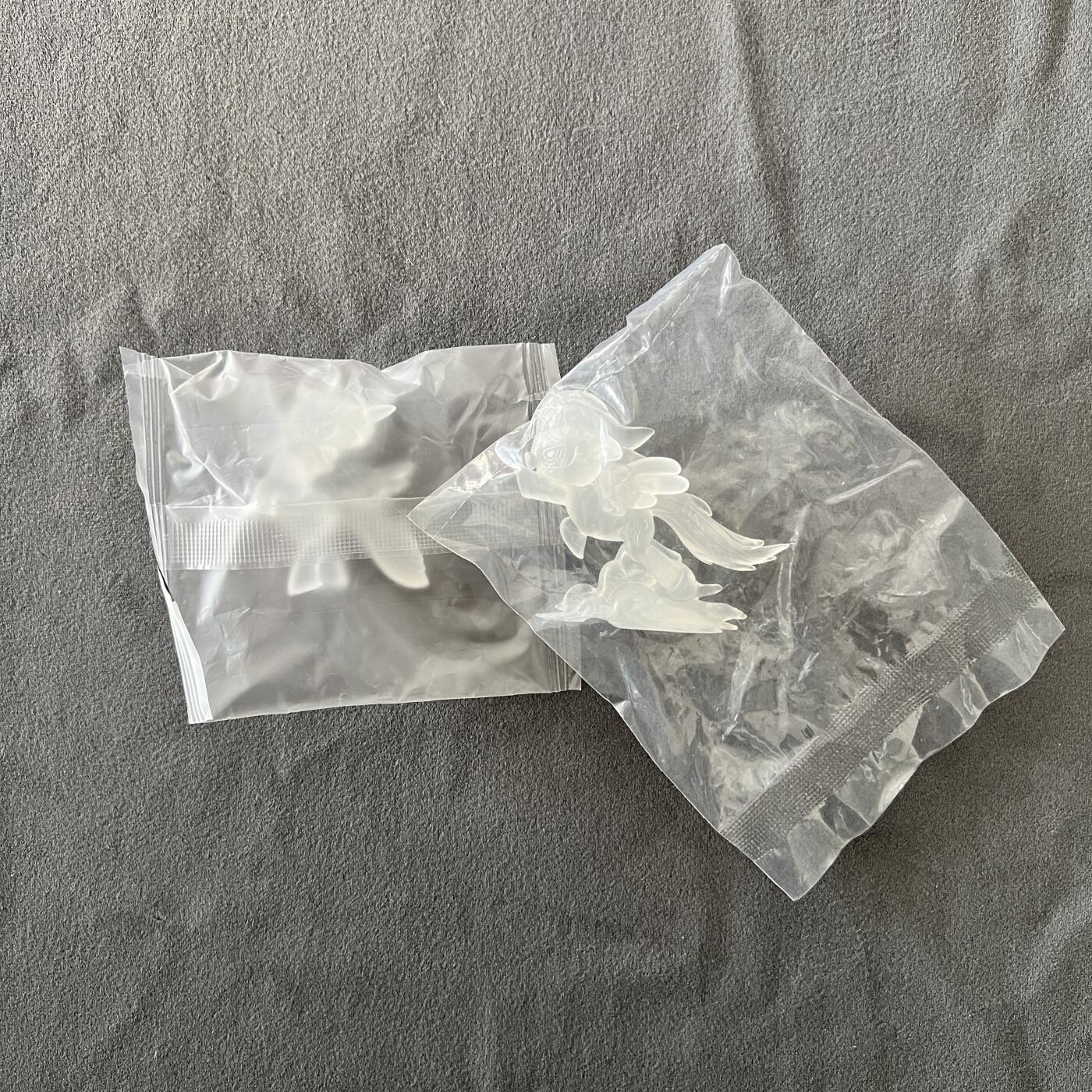 锦色铺子的潮玩拍第二期⚡️ ⚡️⚡️免佣金！！！ 卡游 小马宝莉  人偶 透明色 紫悦+云宝