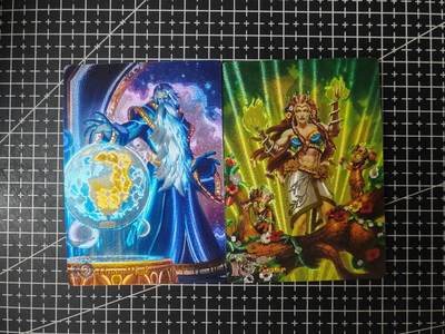 铃鹿第八期（提示一：自制卡难免瑕疵，可能存在撞角爆边等出厂瑕疵，介意慎拍；提示二：参拍请慎重，跑单押金不退的）） - 炉石传说粗闪对卡1